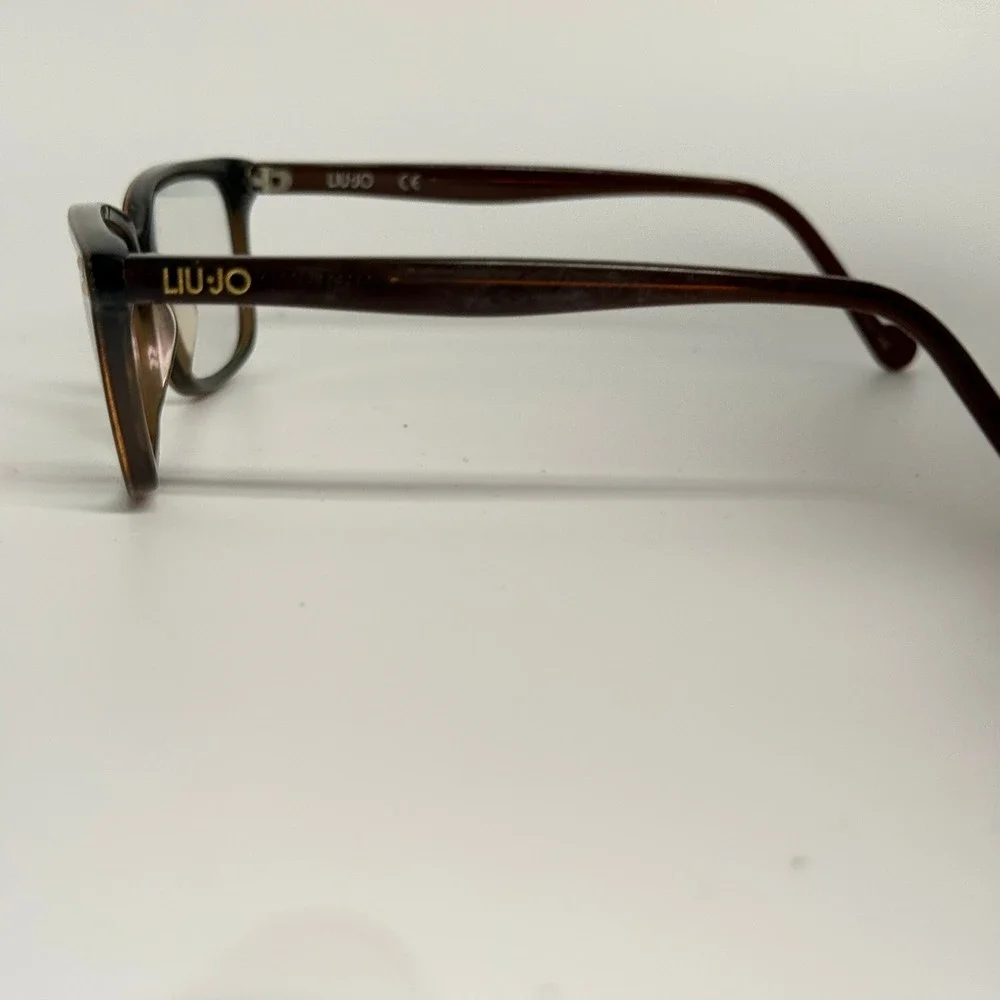 Liu Jo LJ2622 210 Dark Brown Rectangular Eyeglass Frames 53-16-135